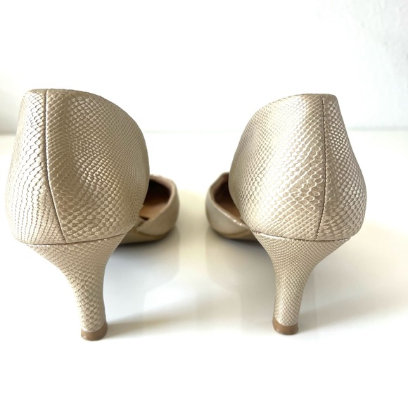 Gold size 10 Chinese Laundry D’orsay Heels - Picture 3 of 6